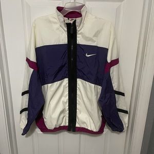 Vintage Nike Windrunner Windbreaker Jacket Women's L Full Zip